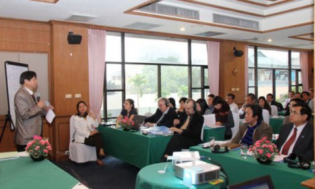 Photo: Dr. Nguyễn Tiến Dũng, Director General, GDVT making his remarks at the workshop