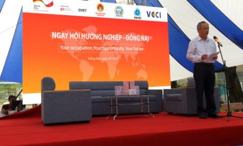 Opening speech by Mr Huynh Van Tinh - Director of DoLISA Đồng Nai