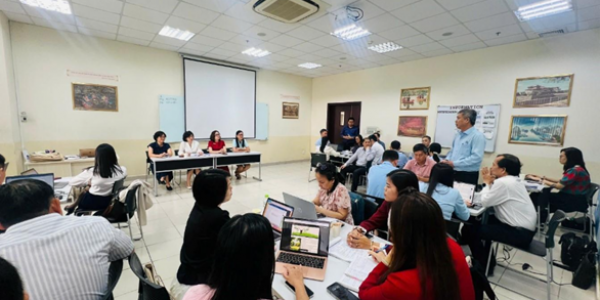 Overview of the training workshop at Ton Duc Thang University