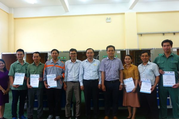 VCMI teachers were awarded certificates upon completion of the course