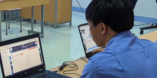 Giảng viên được hướng dẫn quy trình xây dựng học liệu số
