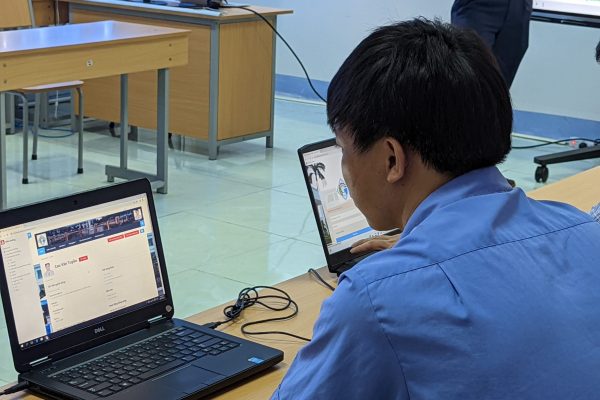 Giảng viên được hướng dẫn quy trình xây dựng học liệu số