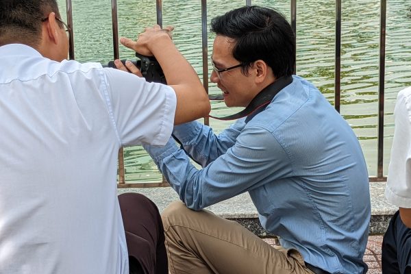 Một buổi thực hành chụp ảnh ngoại cảnh