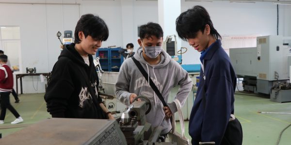 Students explore the function of conventional and computer numeric controlled machine tools
