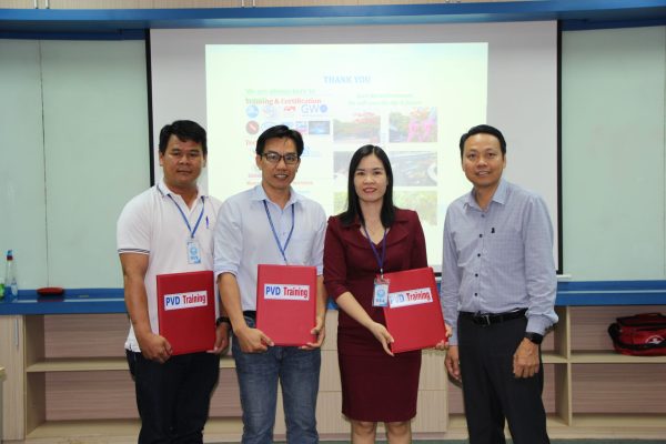 NTVC teachers complete the six-day training and receive certification.